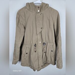 Collection‎ B Women's Utility Jacket in Light Brown